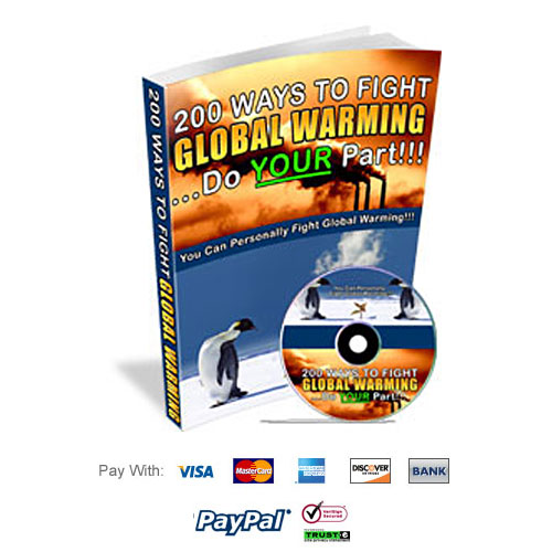 200 Ways YOU CAN HELP Fight Global Warming