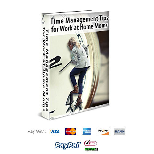 Time Management Tips for Work at Home Moms
