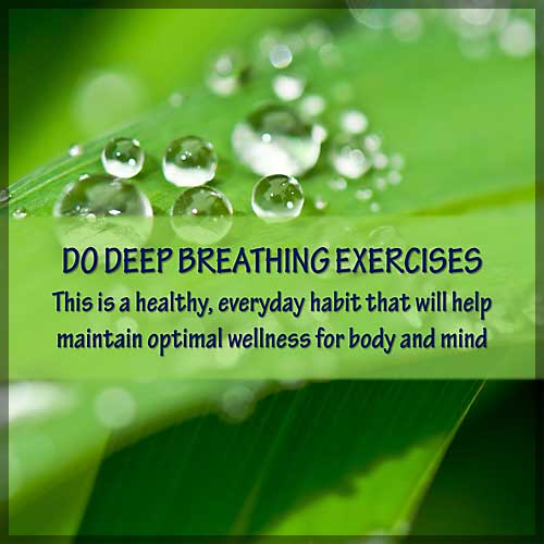 3 Do Deep Breathing Exercises