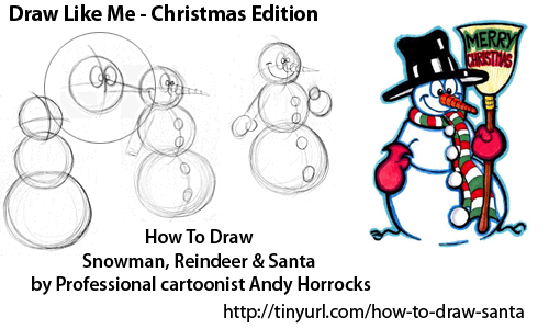 How To Draw Christmas Characters